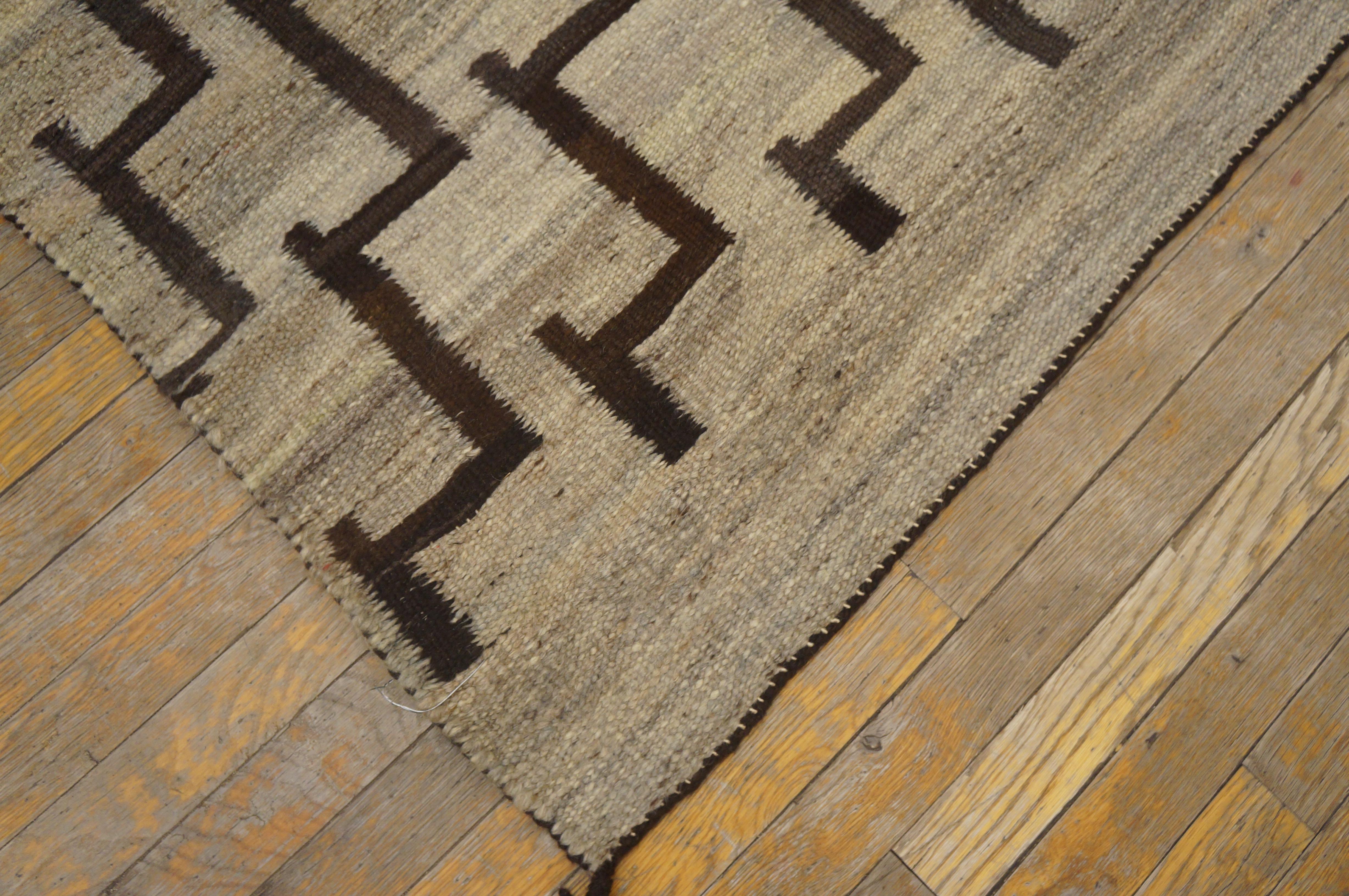 Early 20th Century American Transitional Period Navajo Carpet 
4'9