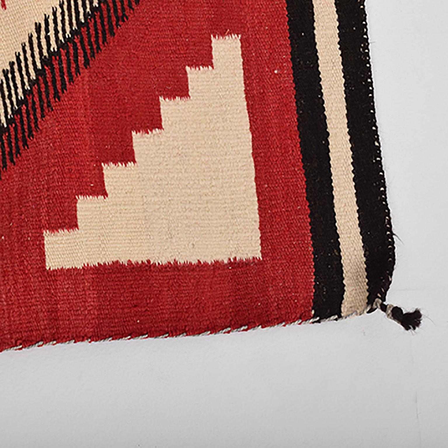 Estilo de la alfombra india americana Navajo Tapiz colgante de pared Arte en venta 4