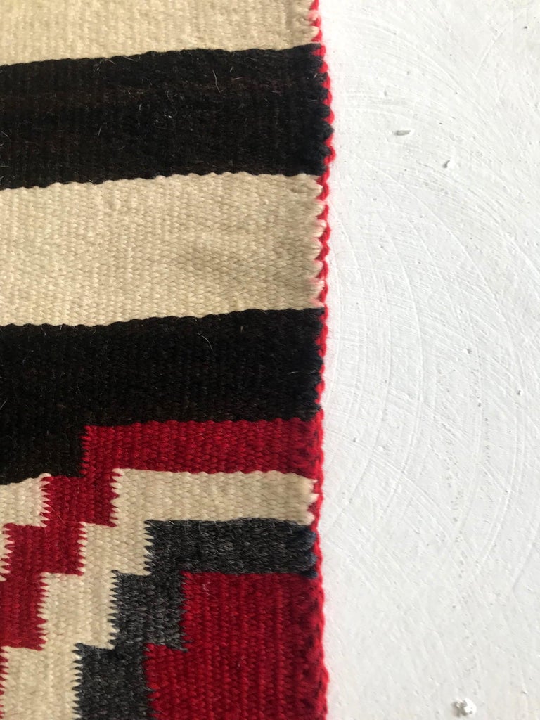 Antique Navajo Chief Blanket Third Phase For Sale 3