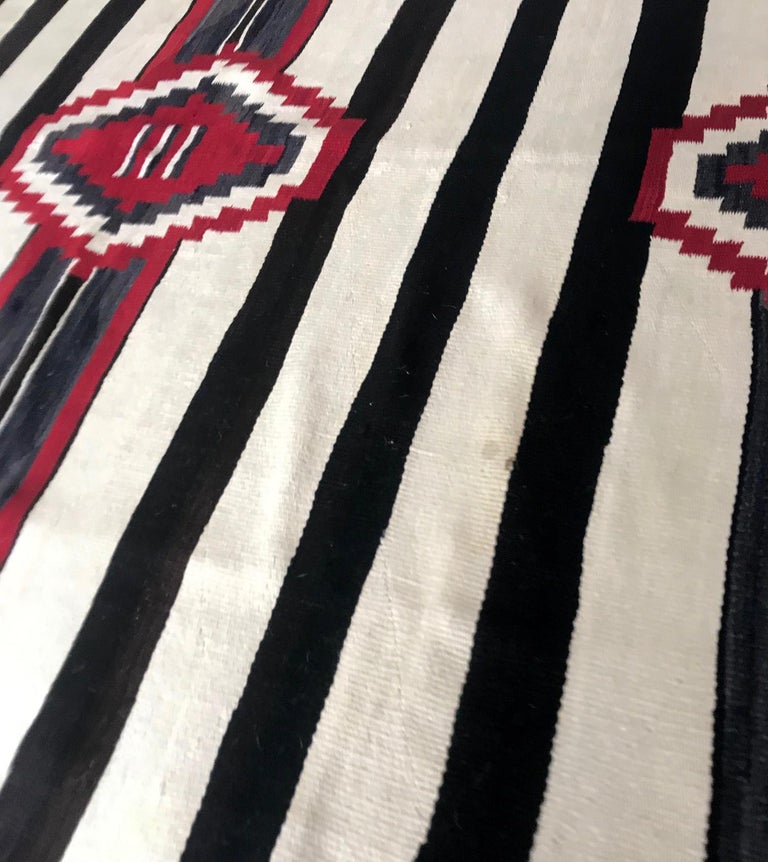 Antique Navajo Chief Blanket Third Phase For Sale 1