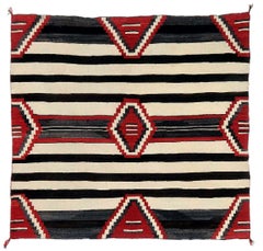 Antique Navajo Chief Blanket Third Phase Revival