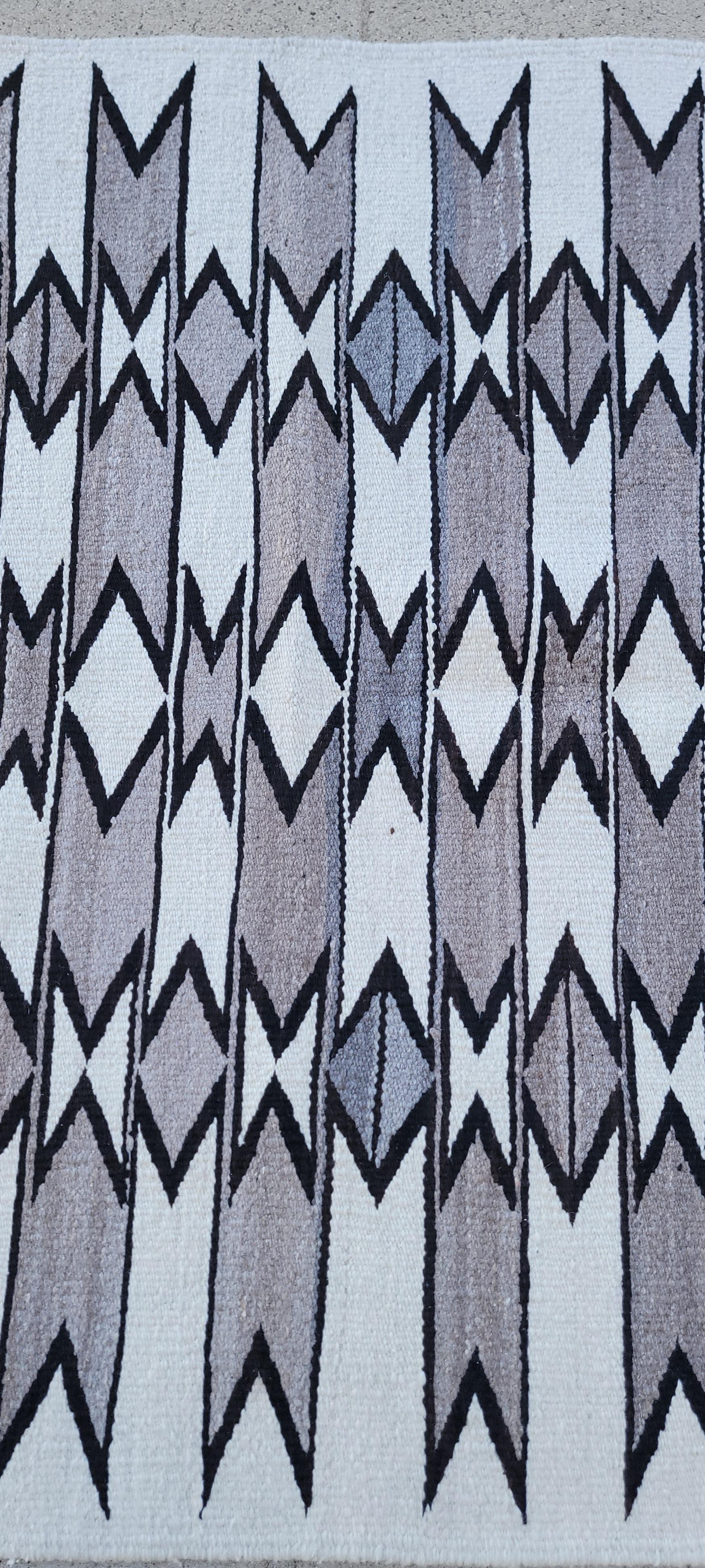 Antike Navajo-Indianerweberei /Ganada (Handgewebt) im Angebot