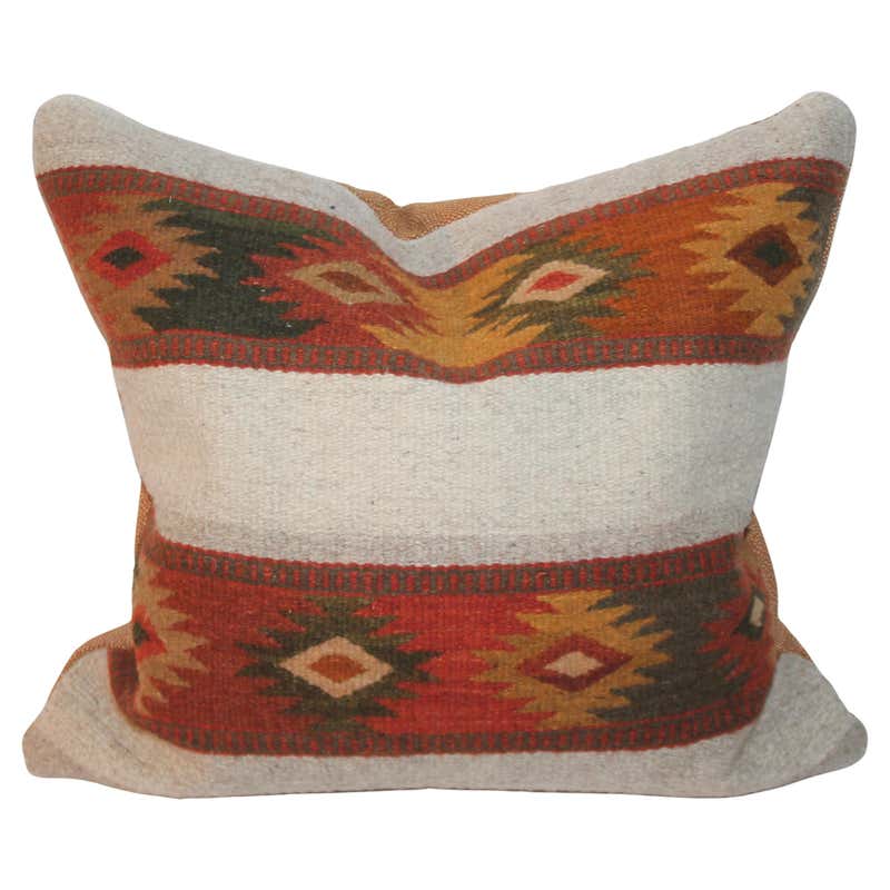 Native Pattern Pillows Navajo Weaving Pillow /great Colors and Design at 1stDibs