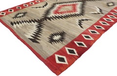 Native American Antique Eye Dazzler Navajo Rug