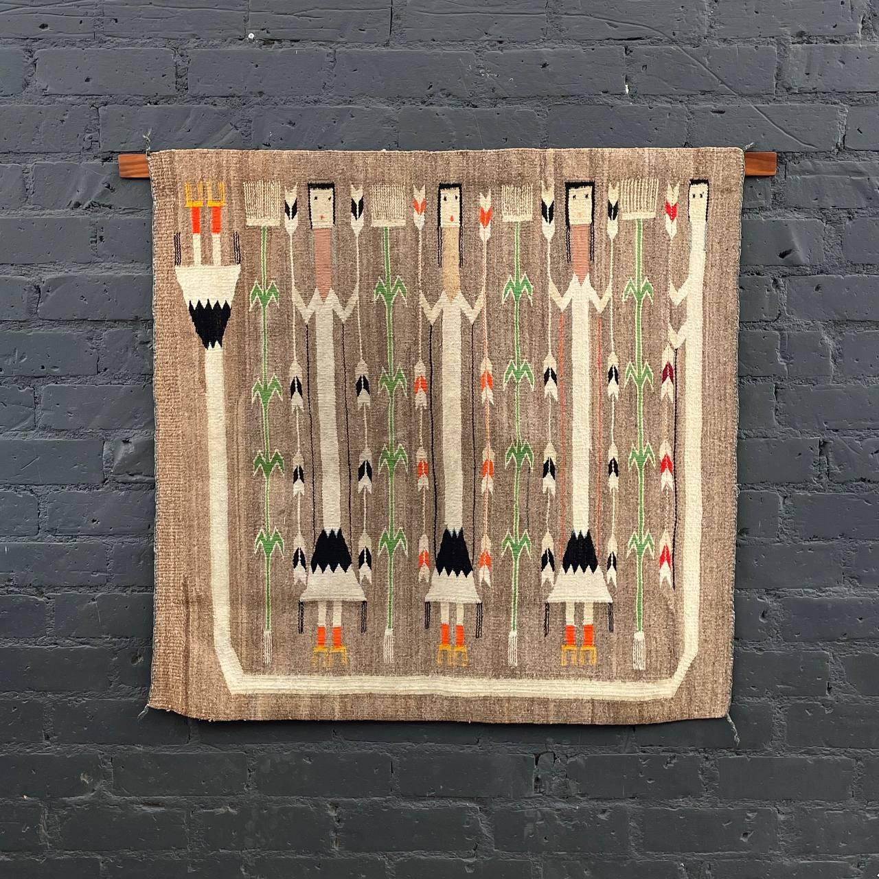 Antique Navajo Kilim Yei Tapestry Rug Wall Art

Country: United States
Materials: Wool
Style: Navajo
Year: 1940s

$1,895

Dimensions:
42”H x 43”W.