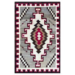 Antiker Navajo Klagetoh-Teppich, groß und ungewöhnlich