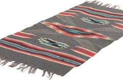 Antique Southwestern style New Mexico Chimayo Rug
