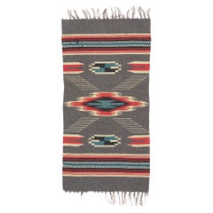 Antique tapis Chimayo Navajo Nouveau Mexique