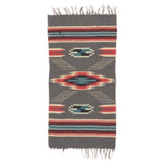 Antique Navajo New Mexico Chimayo Rug