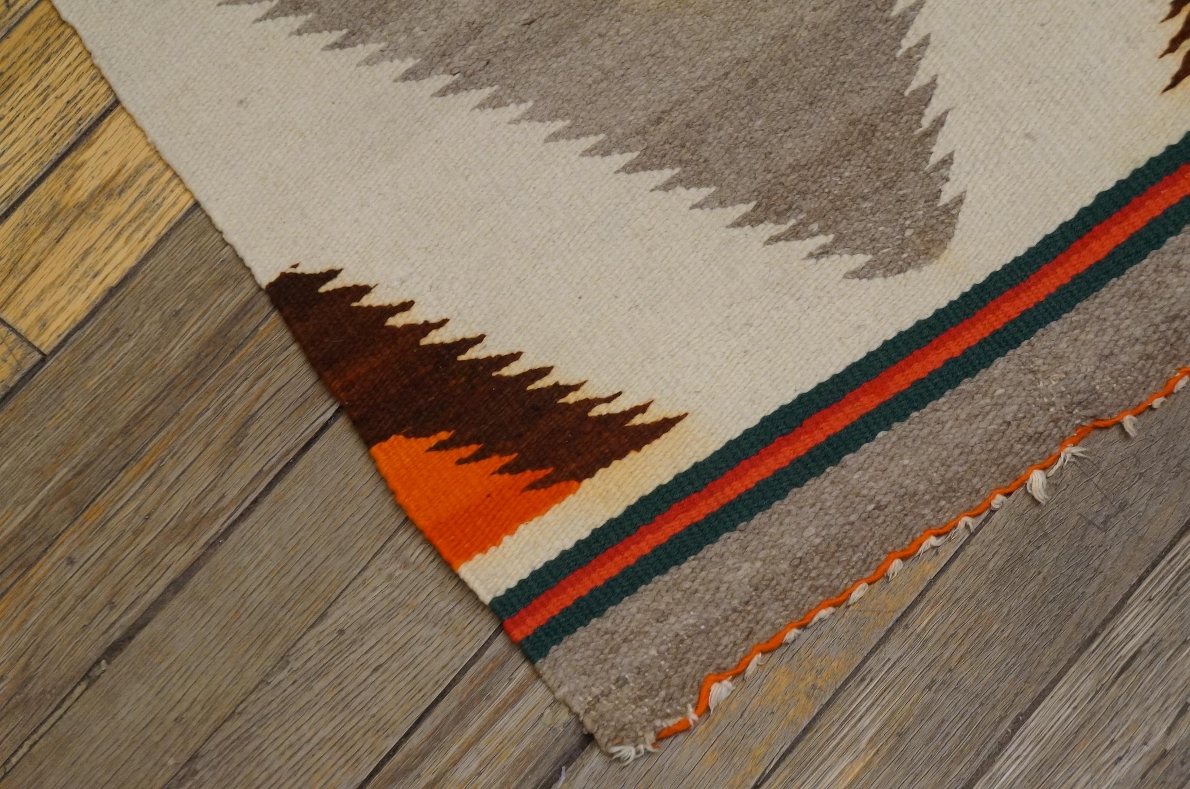 1930s American Navajo Rug ( 1'6