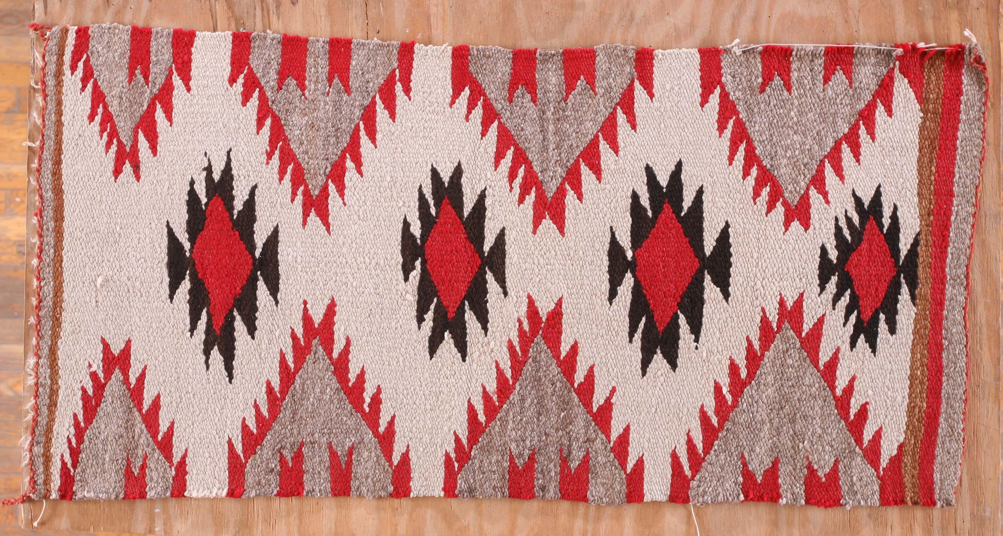Wool Antique Navajo Rug