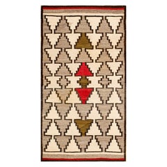 Early 20th Century American Navajo Rug (2'9" x 5'2" - 83 x 157 )