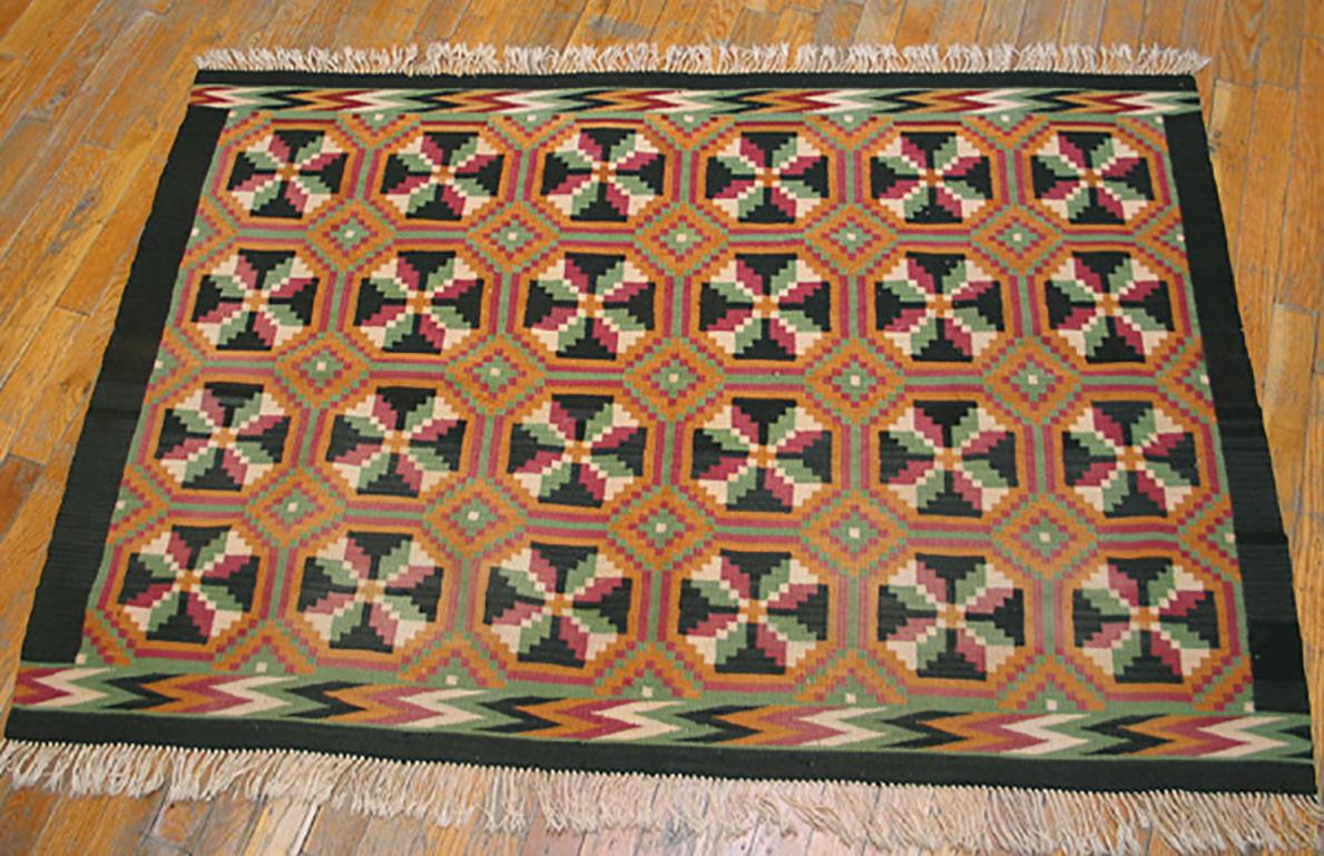 Hand-Knotted Antique Navajo Rug For Sale