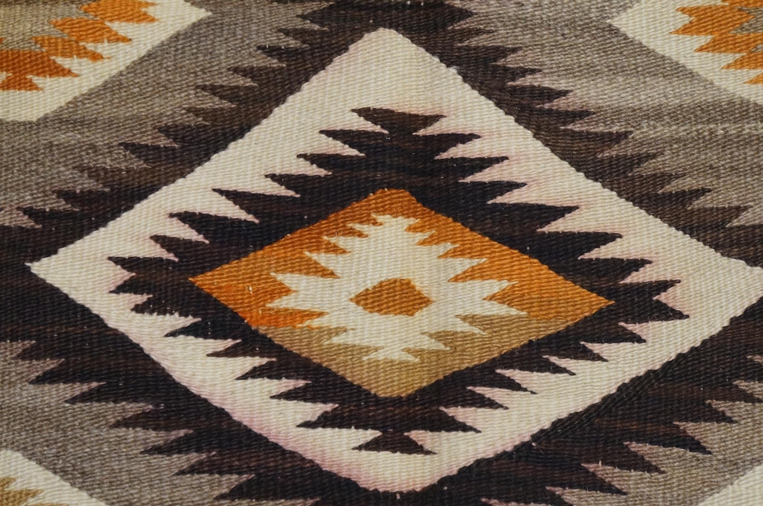 Antique Navajo Rug 3'4