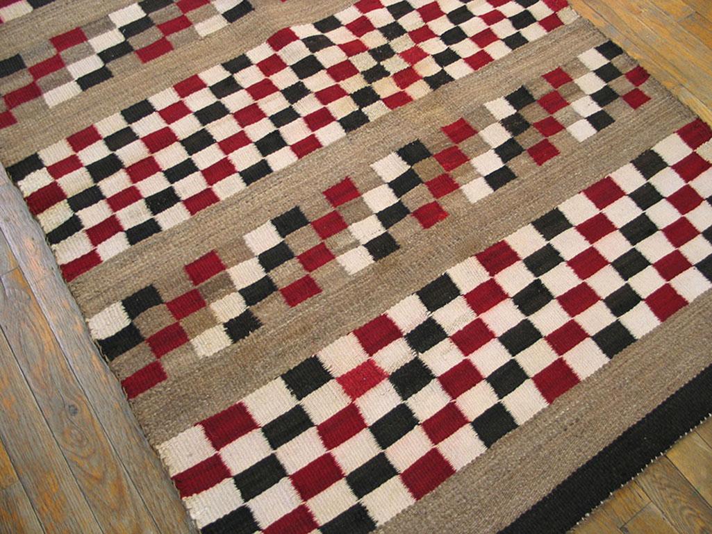 Hand-Woven Antique Navajo Rug For Sale