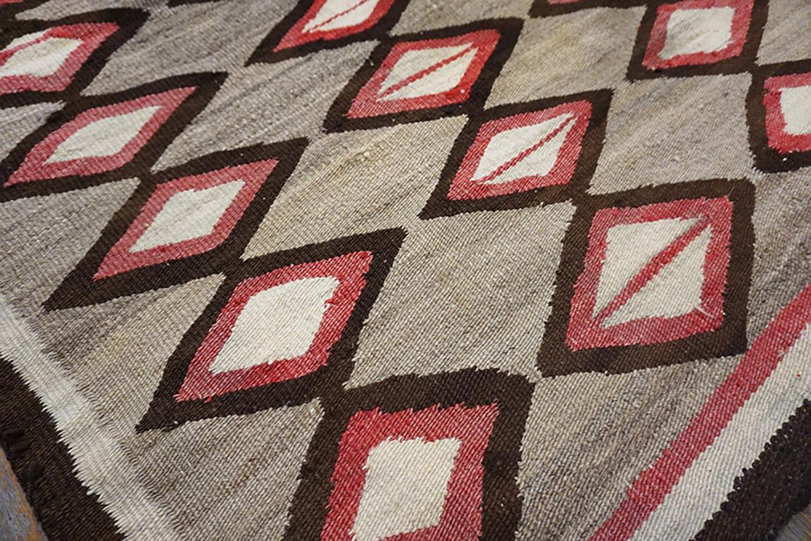 Mid-20th Century 1930s American Navajo Carpet ( 3'10