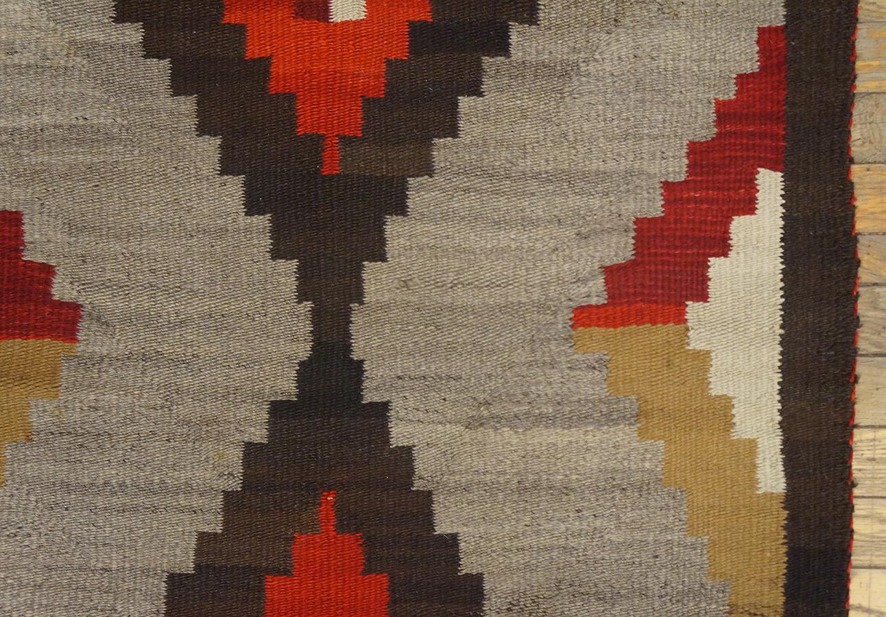 Early 20th Century Antique Navajo Rug For Sale