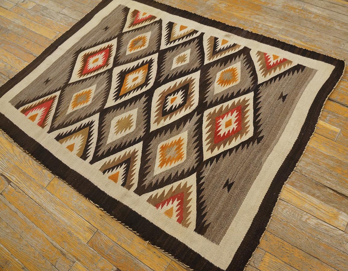 Antique Navajo Rug 3'4