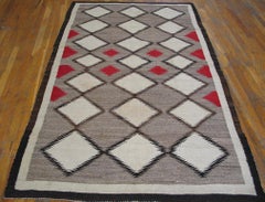 Tappeto Navajo americano dei primi del '900 ( 4' x 6'10" - 122 x 208 )