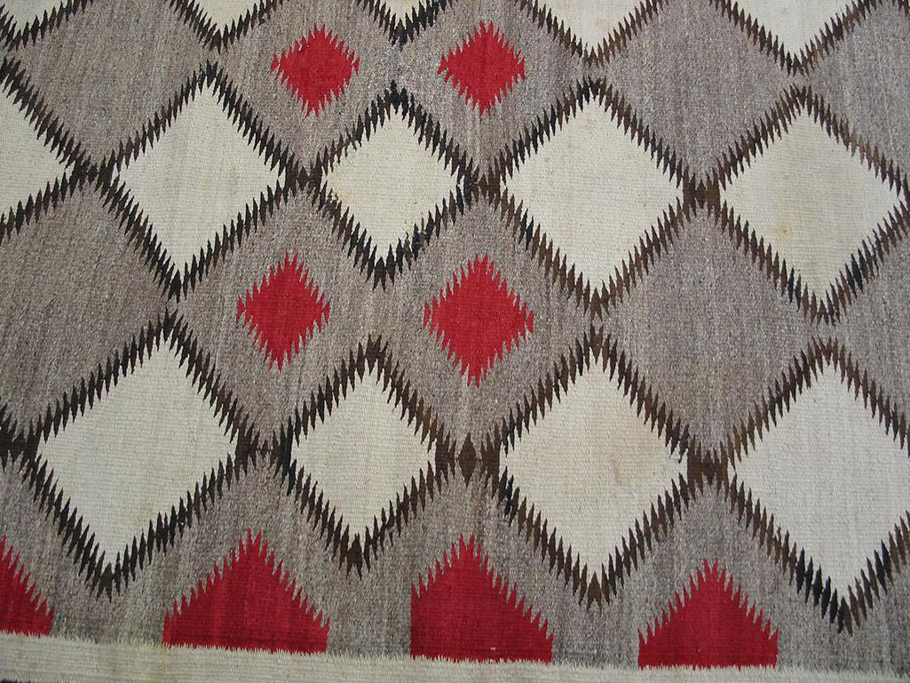 Tessuto a mano Tappeto Navajo americano dei primi del '900 ( 4' x 6'10