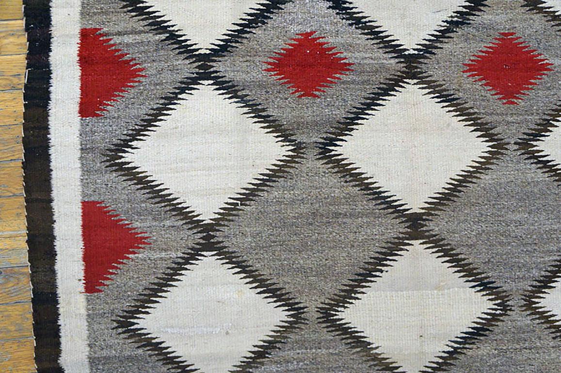 Early 20th Century American Navajo Carpet ( 4' x 6'10