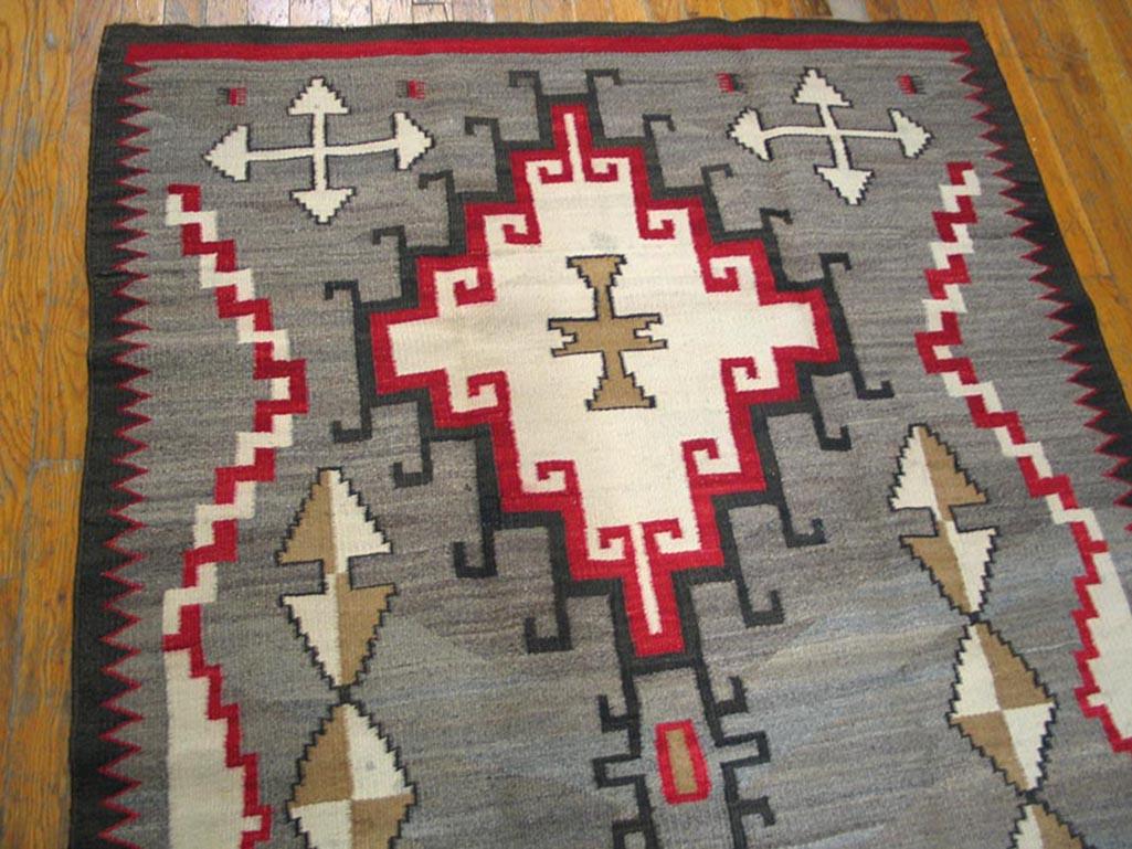 Early 20th Century Antique Navajo Rug For Sale