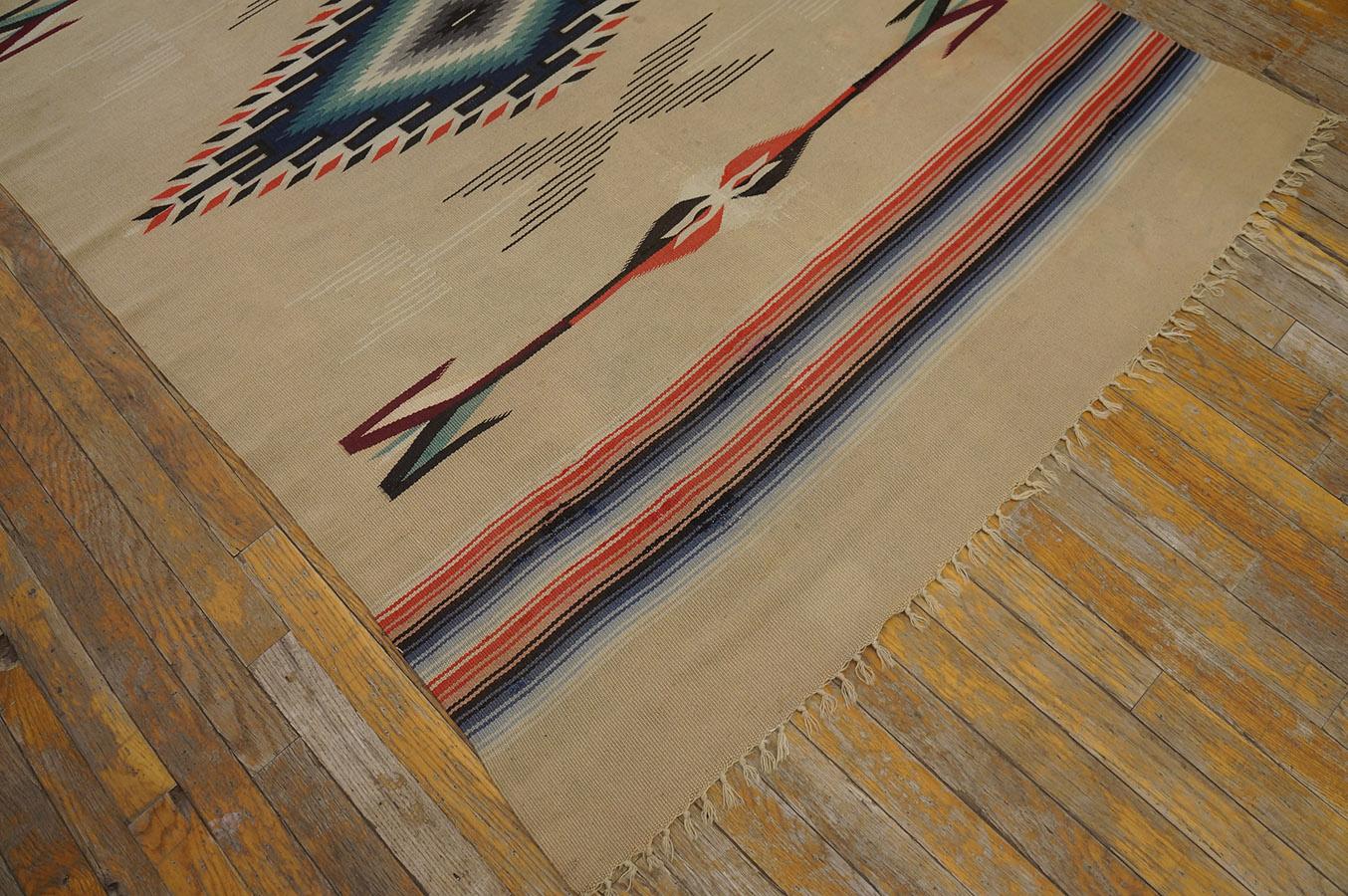 Mid-20th Century Antique Navajo Rug