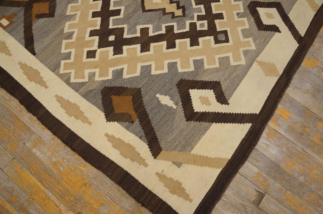 Tessuto a mano Tappeto Navajo americano del 1930 