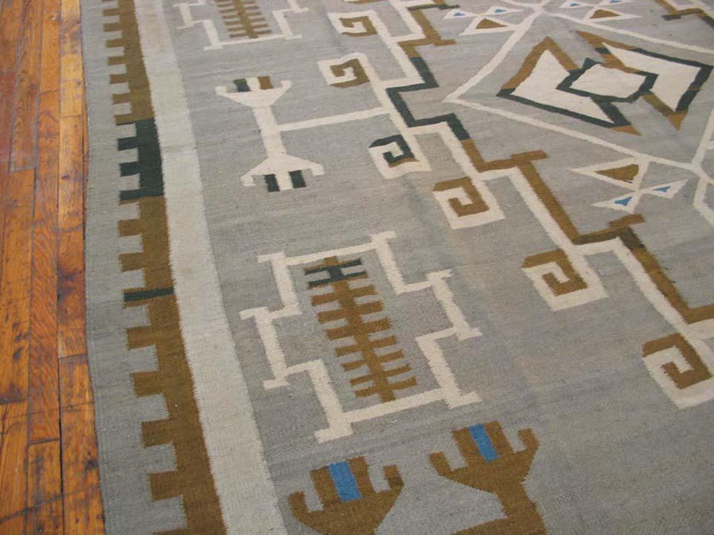 Early 20th Century American Navajo Carpet ( 9' x 11'10
