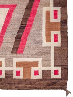 Antiker Navajo-Teppich, frühes 20. Jahrhundert