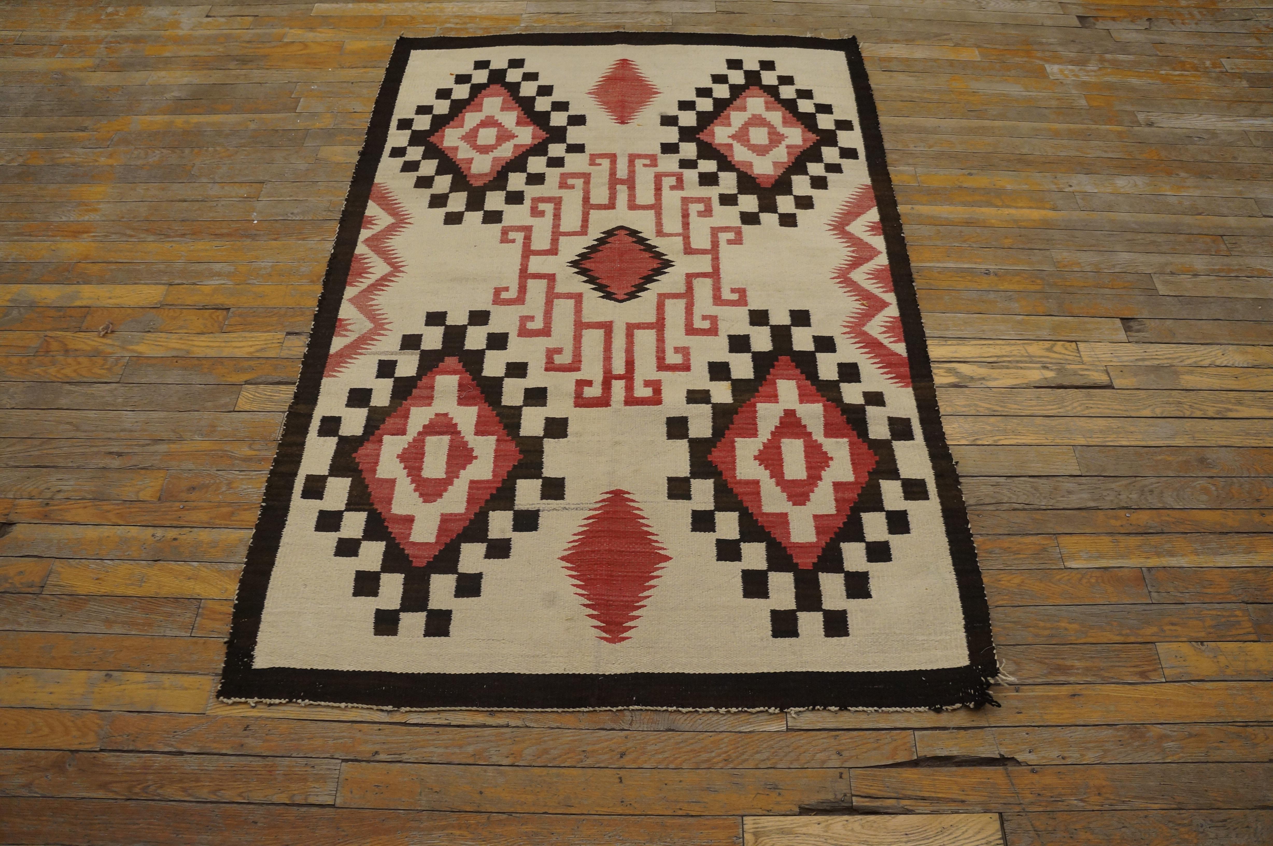 1930s American Navajo Rug  ( 3'5
