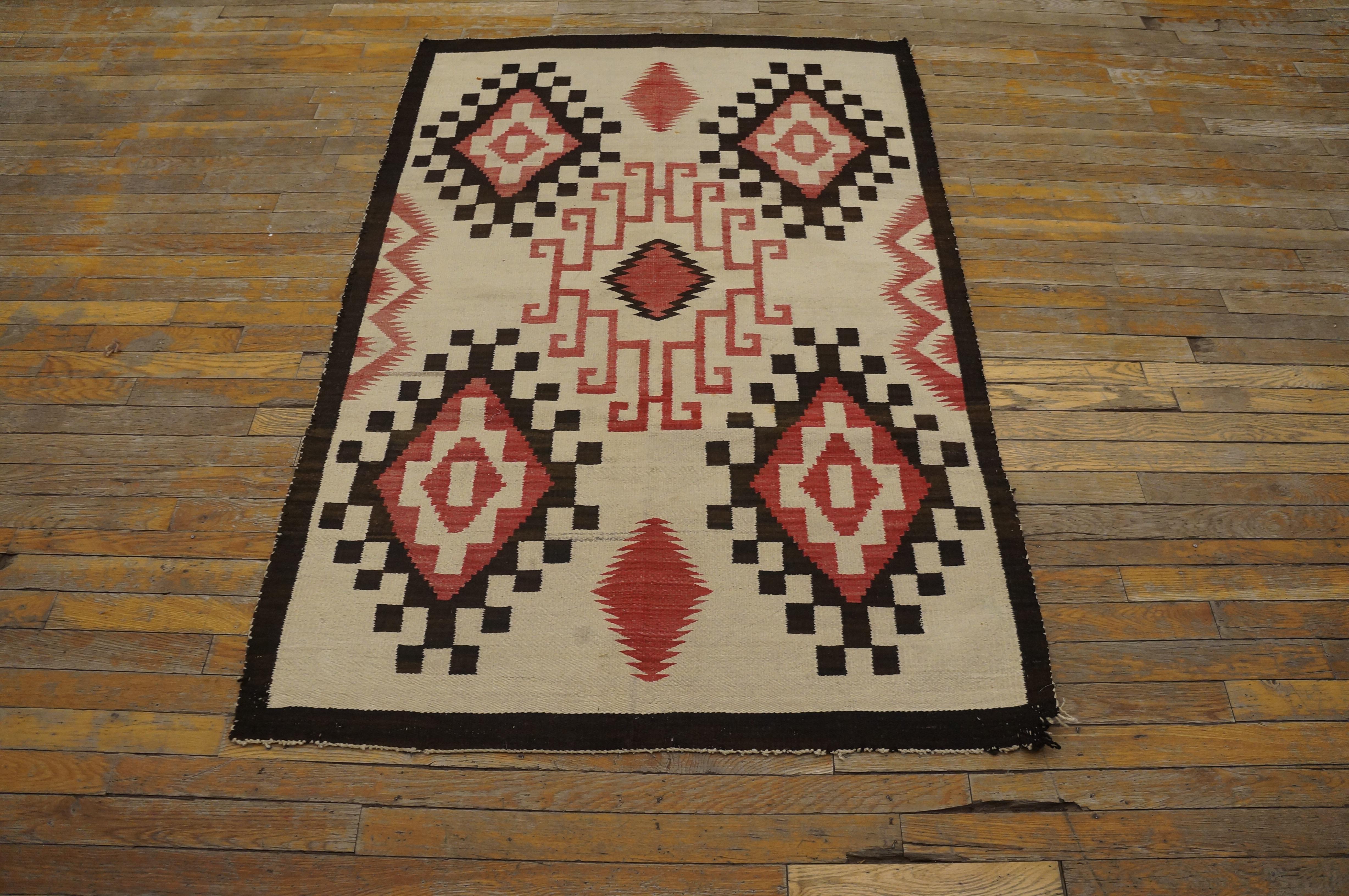 Antique Navajo Rug 3'5