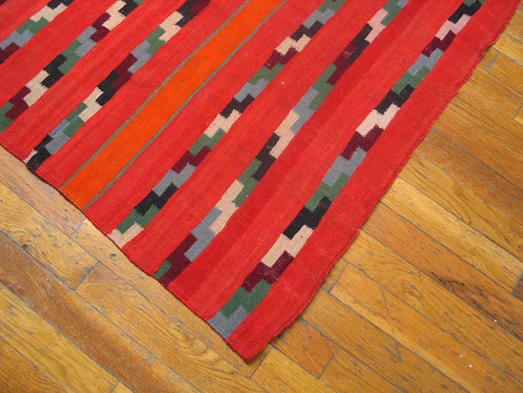 American 19th Century Germantown Navajo Carpet ( 3 x 4'3