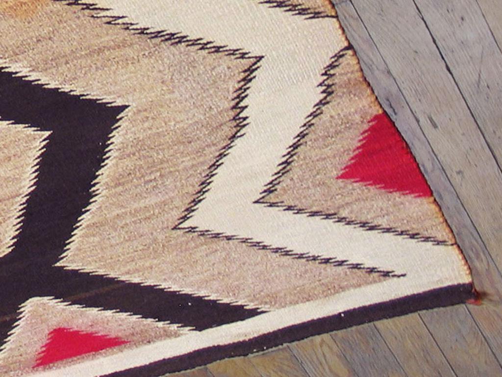 Woven Early 20th Century American Navajo Carpet ( 3'3