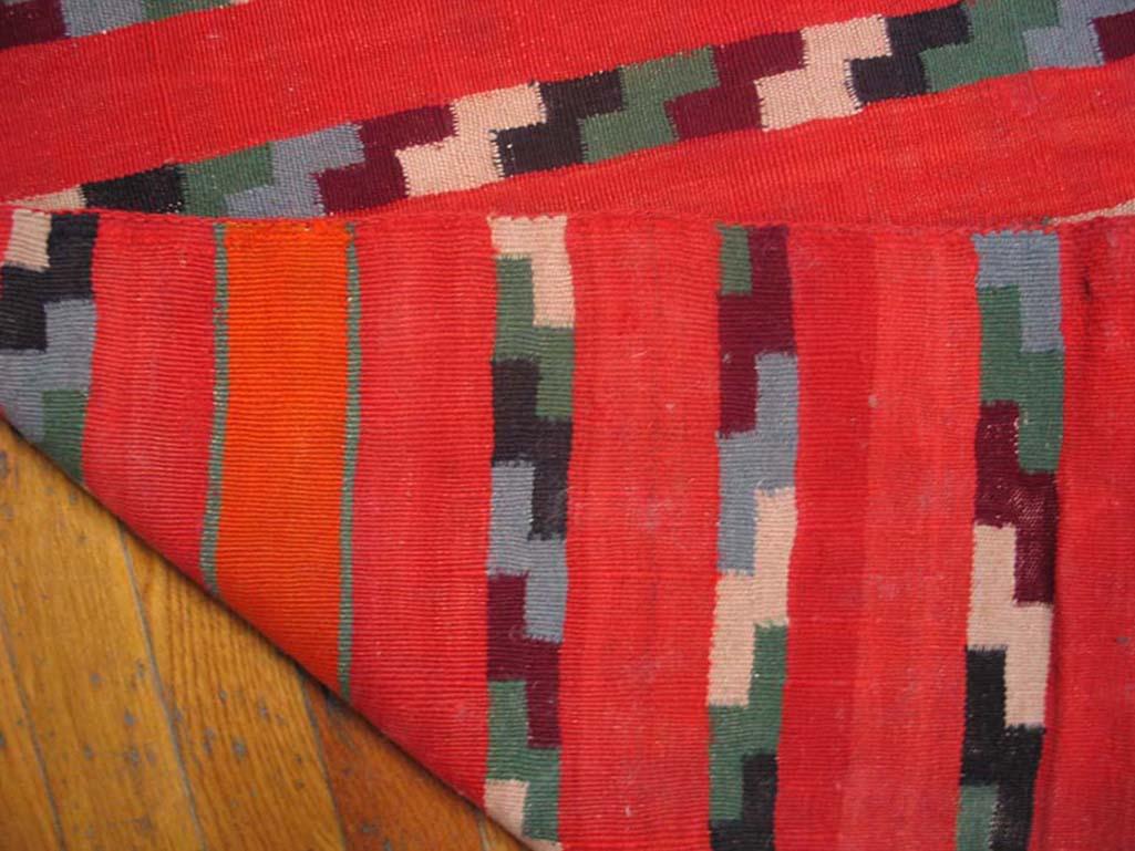 Alfombra Navajo Germantown del siglo XIX ( 3 x 4'3