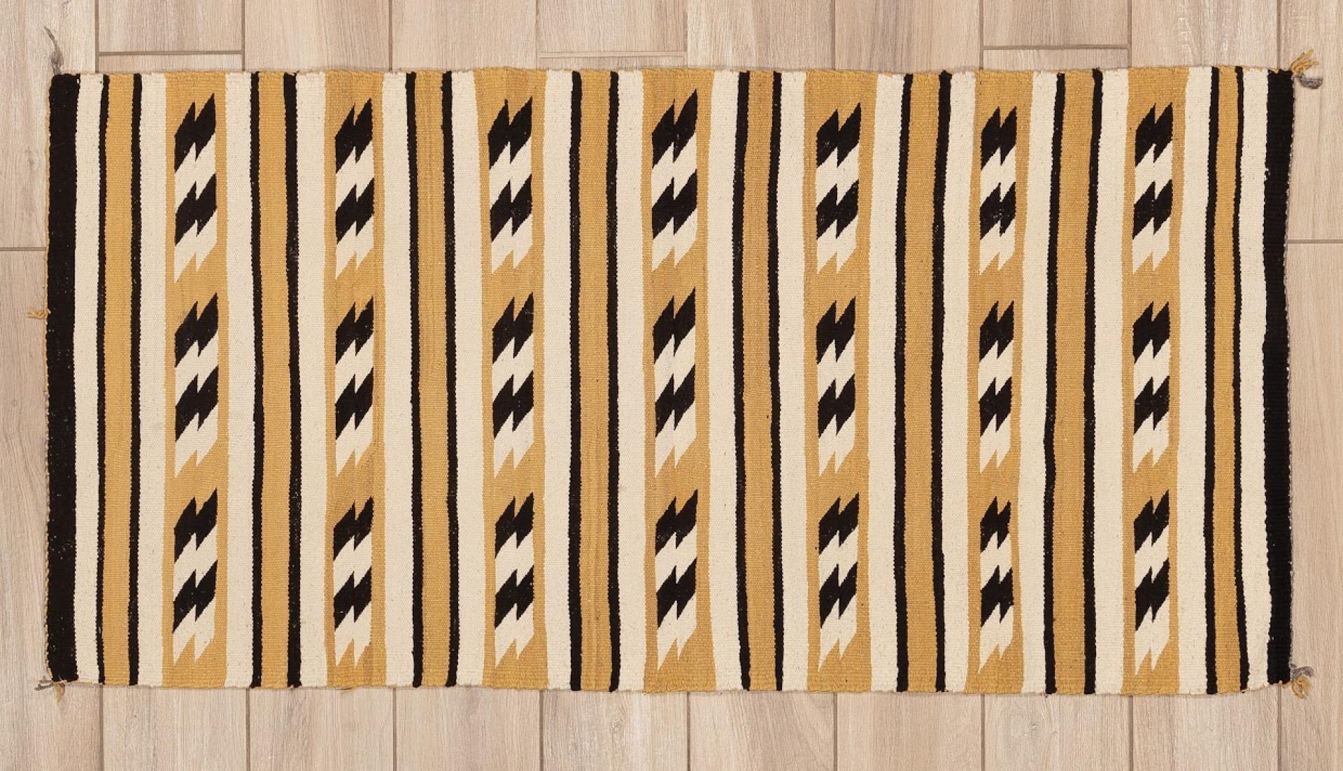 American Antique Navajo Rug For Sale