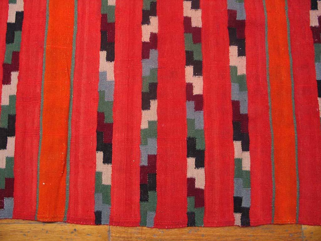 Late 19th Century 19th Century Germantown Navajo Carpet ( 3 x 4'3
