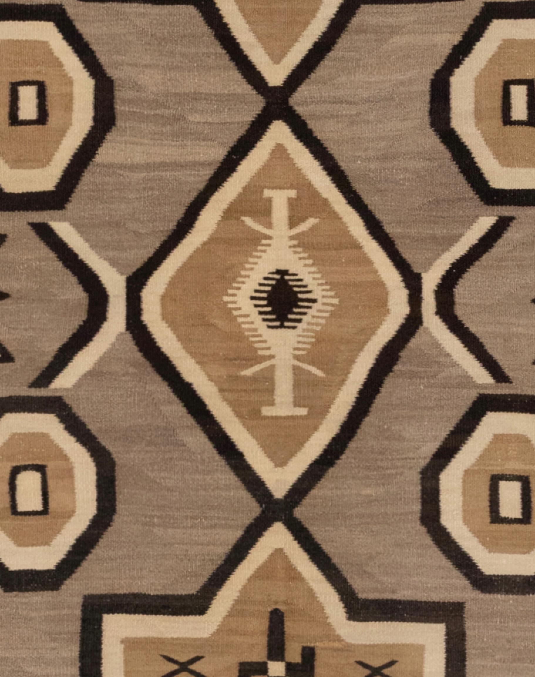 Antiker Navajo-Teppich im Zustand „Hervorragend“ im Angebot in Los Angeles, CA
