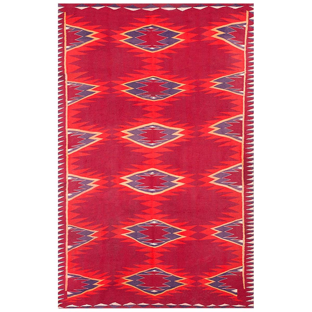 Late 19th Century American Navajo Germantown Carpet ( 4' x 6' - 122 x 183 ) For Sale