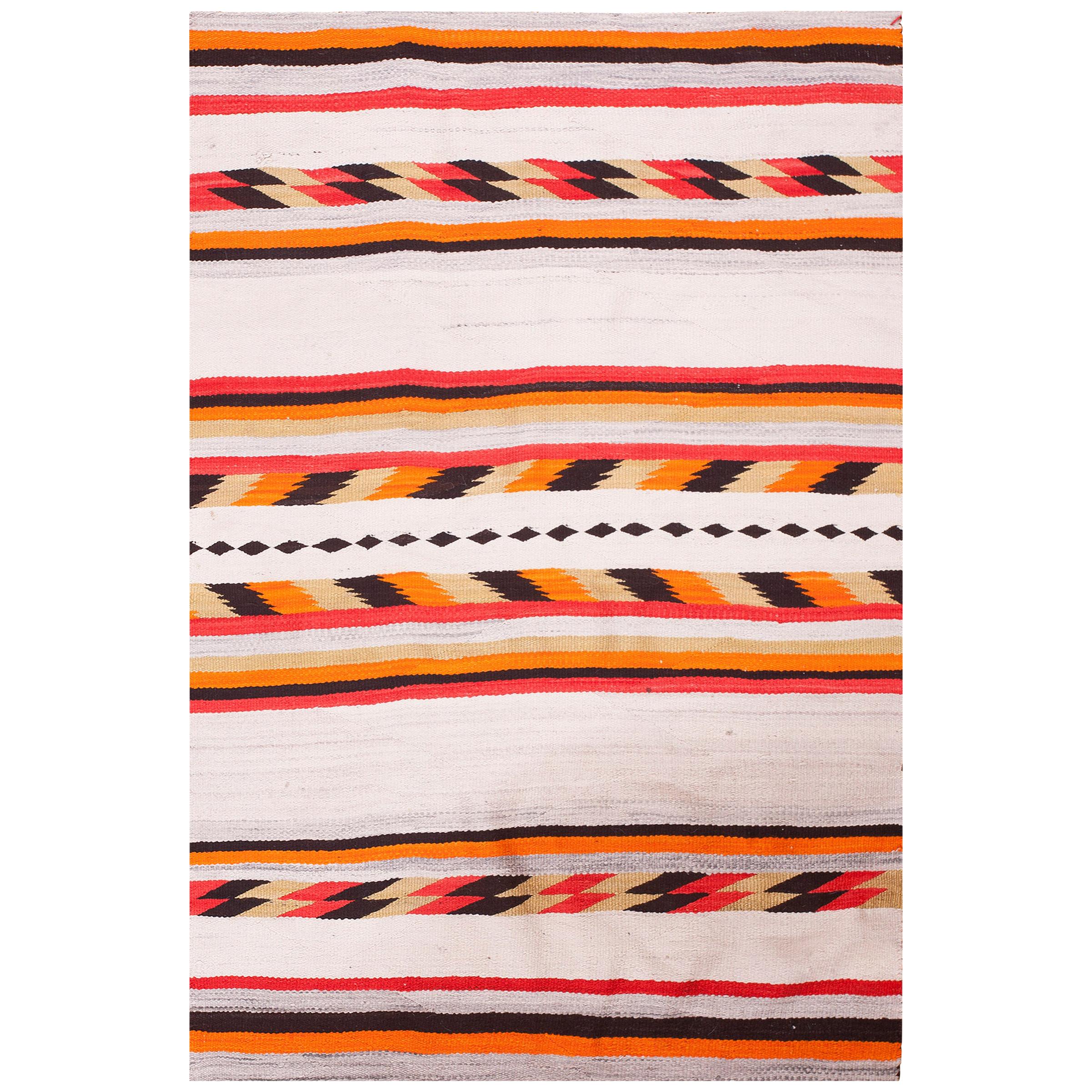 Early 20th Century American Navajo Carpet ( 4'2" x 6'2" - 127 x 188 )