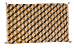 Antique Navajo Rug Rare Trellis Rug Optical Antique Handwoven Tapestry