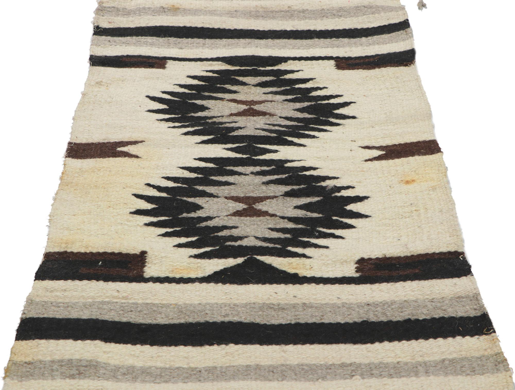 American Antique Navajo-Style Rug, Southwest Modern Desert & Contemporary Santa Fe For Sale