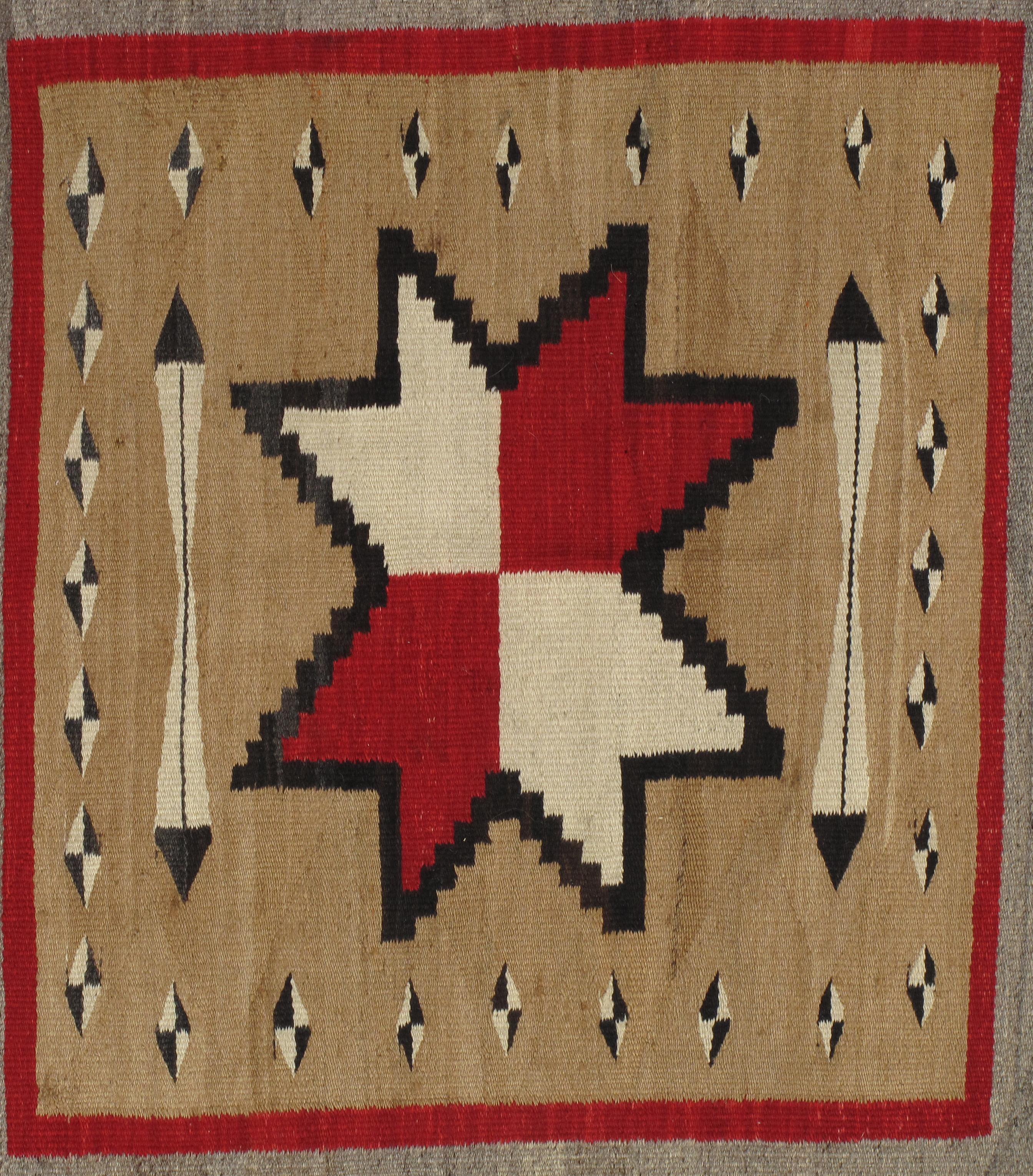 Navajo rugs and blankets are textiles produced by Navajo people of the Four Corners area of the United States. Navajo textiles are highly regarded and have been sought after as trade items for over 150 years. Commercial production of handwoven