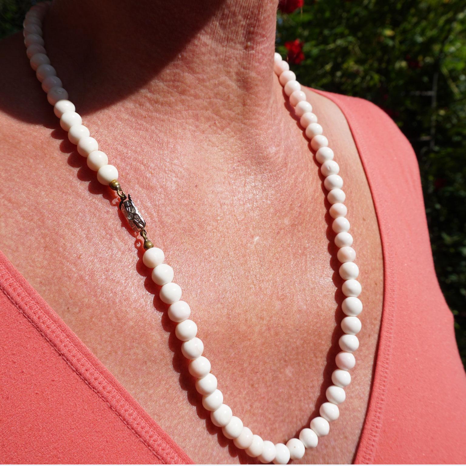 valeur collier de perles ancien