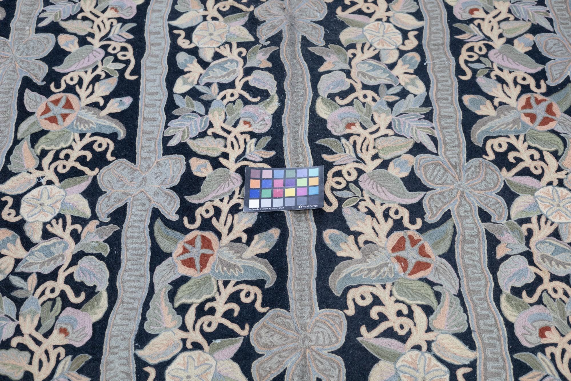 19th Century Antique Needle Point Rug 6’0