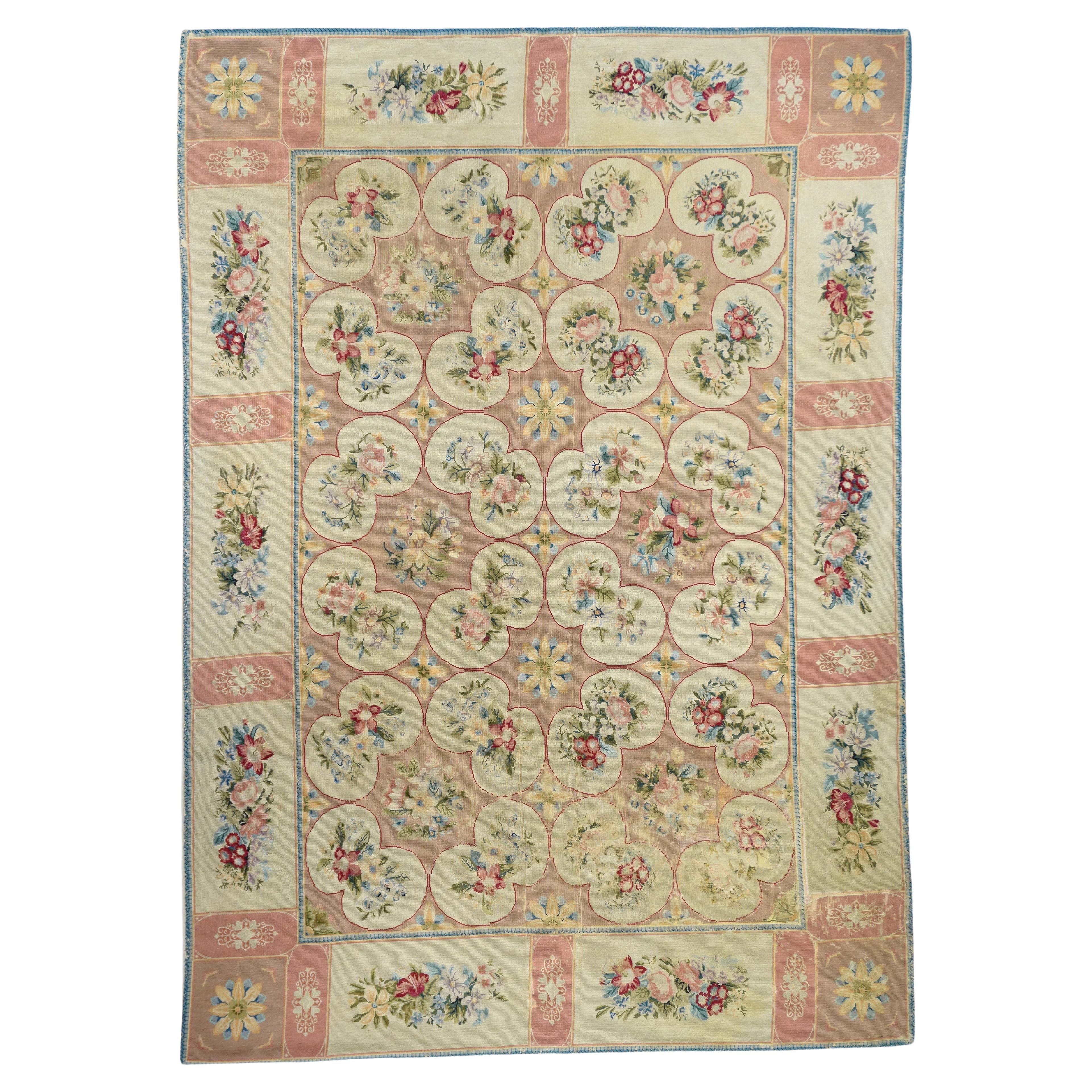 Alfombra Punto de Aguja Antigua 6'0" x 9'0"
