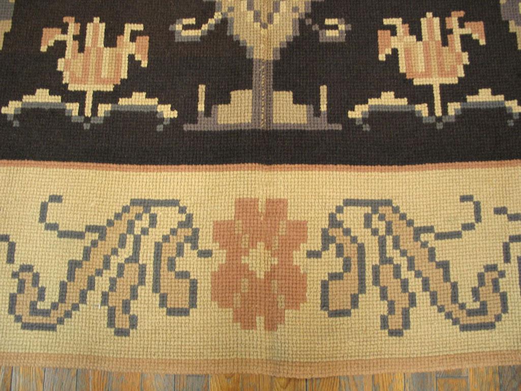 Hand-Woven Antique Needlepoint 9'6