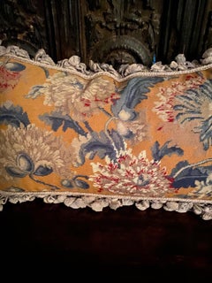 Antique Needlepoint Cushion