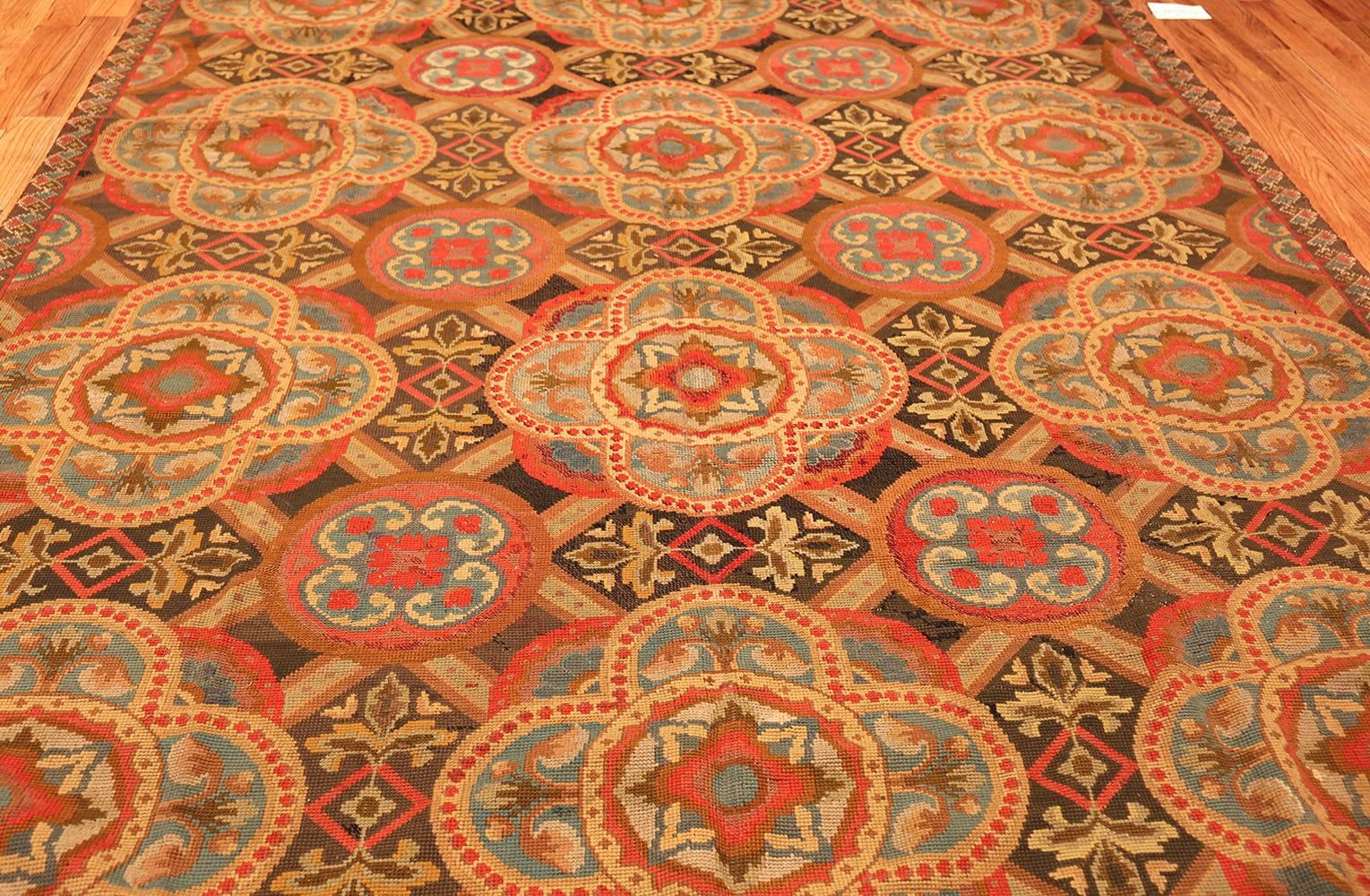 antique needlepoint rug