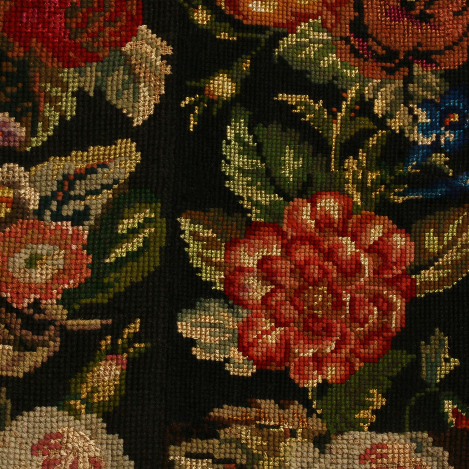 multicolor floral rug